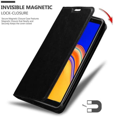 Samsung Galaxy A6s lommebokdeksel case (svart)