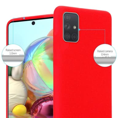 Deksel Samsung Galaxy A71 4G case (rød)