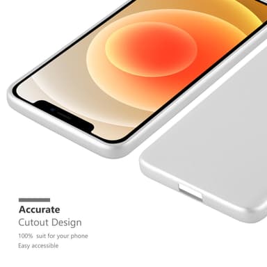 Deksel iPhone 12 MINI Case Cover (sølv)