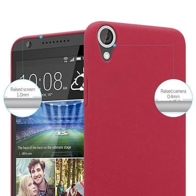 HTC Desire 820 Hardt Deksel Cover (rød)