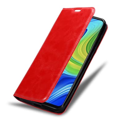 Xiaomi RedMi 10X 4G lommebokdeksel case (rød)
