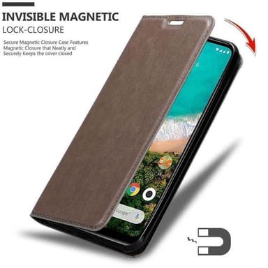 Xiaomi Mi CC9 lommebokdeksel case (brun)
