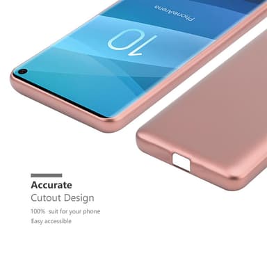 Deksel Samsung Galaxy S10 4G Case Cover (rosa)
