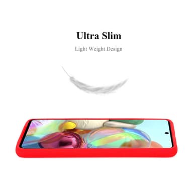 Deksel Samsung Galaxy A71 4G case (rød)