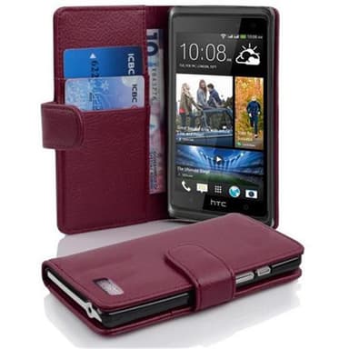 HTC Desire 600 lommebokdeksel etui (lilla)