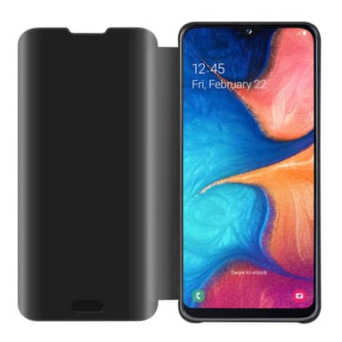 Samsung Galaxy A10e / A20e lommebokdeksel etui (svart)