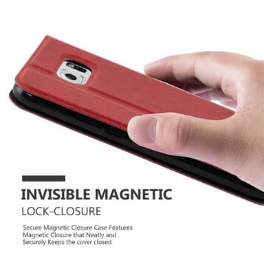 Samsung Galaxy NOTE 5 lommebokdeksel cover (rød)