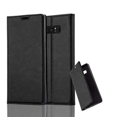 Samsung Galaxy NOTE 8 lommebokdeksel case (svart)