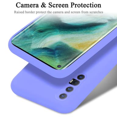 Oppo FIND X2 NEO silikondeksel case (Lilla)