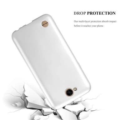 Deksel LG X POWER 2 Case Cover (sølv)