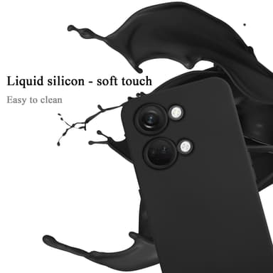 OnePlus Nord 3 5G silikondeksel case (Svart)
