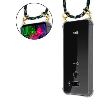 LG G8 ThinQ Deksel med Halskjede (brun)