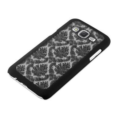 Samsung Galaxy J5 2015 Hardt Deksel Cover (svart)