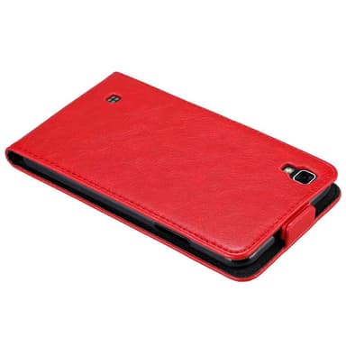 LG X POWER deksel flip cover (rød)