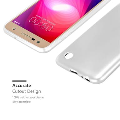 Deksel LG X POWER 2 Case Cover (sølv)