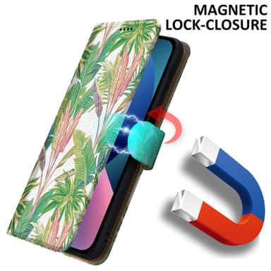 iPhone 14 PLUS lommebokdeksel etui (grønn)