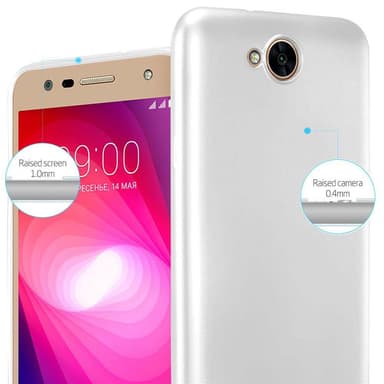 Deksel LG X POWER 2 Case Cover (sølv)
