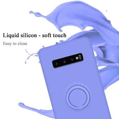Deksel Samsung Galaxy S10 4G Ring Case (lilla)