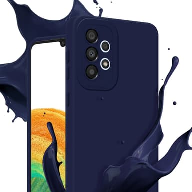 Samsung Galaxy A72 4G / 5G Deksel case (blå)