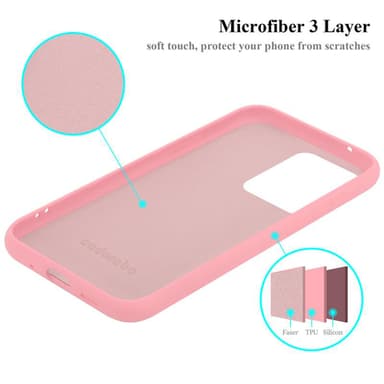 Samsung Galaxy S20 ULTRA silikondeksel case (rosa)