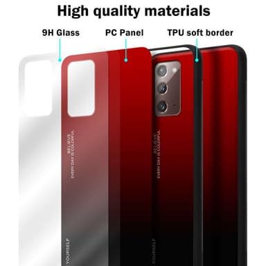 Deksel Samsung Galaxy NOTE 20 Case Cover (Svart)