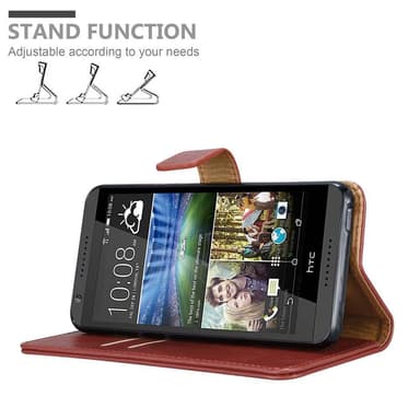 HTC Desire 820 lommebokdeksel etui (rød)