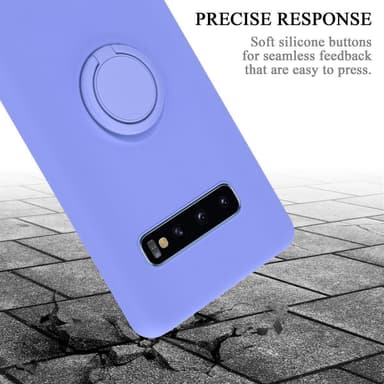 Deksel Samsung Galaxy S10 4G Ring Case (lilla)