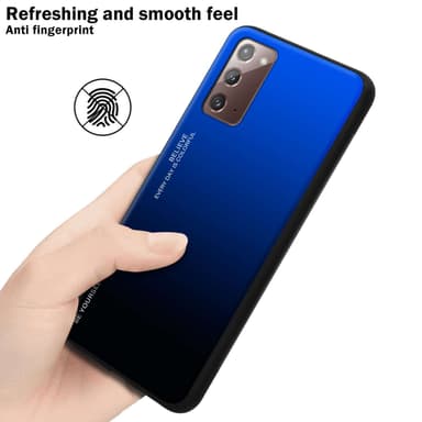 Deksel Samsung Galaxy NOTE 20 Case Cover (Svart)