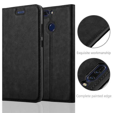 Honor 8 PRO lommebokdeksel case (svart)