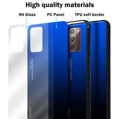 Deksel Samsung Galaxy NOTE 20 Case Cover (Svart)