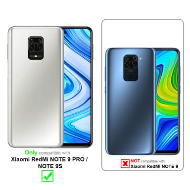 Deksel Xiaomi RedMi NOTE 9 PRO / NOTE 9S Veske (Svart)