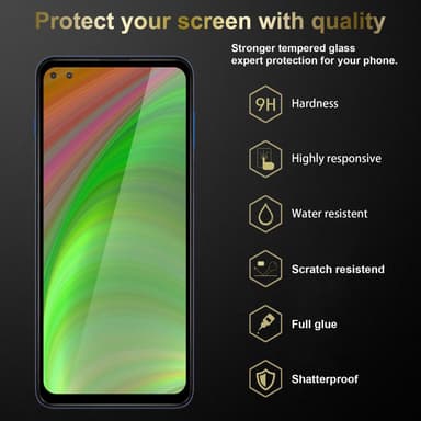 Motorola MOTO G 5G PLUS 3x Skjermbeskytter Skärmskydd