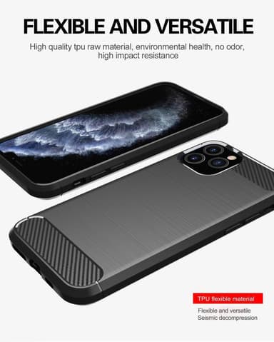 Deksel iPhone 11 PRO ultra slim (svart)