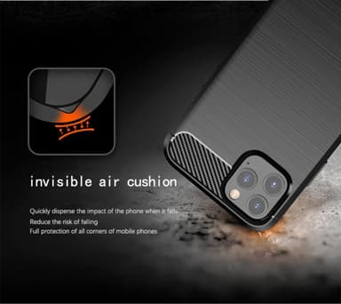 Deksel iPhone 11 PRO ultra slim (svart)