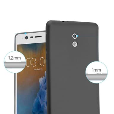 Deksel Nokia 3 2017 Case Cover (grå)