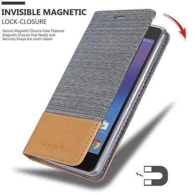 Lenovo K6 / K6 POWER lommebokdeksel etui (grå)