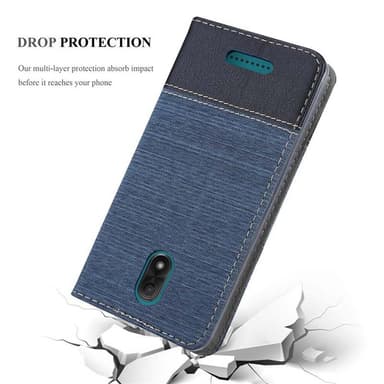 WIKO JERRY 3 lommebokdeksel etui (blå)