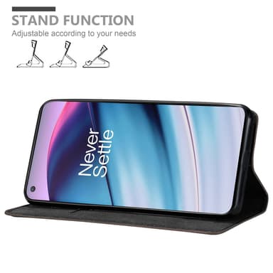 OnePlus Nord CE 5G lommebokdeksel case (brun)