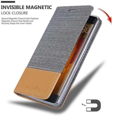 Huawei MATE 9 PRO lommebokdeksel etui (grå)