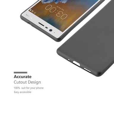 Deksel Nokia 3 2017 Case Cover (grå)