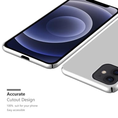 Deksel iPhone 12 PRO MAX Case Cover (sølv)