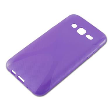 Samsung Galaxy J5 2015 Deksel Case Cover (lilla)