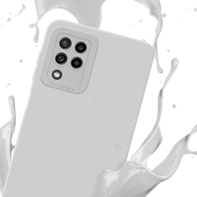 Samsung Galaxy M22 / M32 4G Deksel case (hvit)