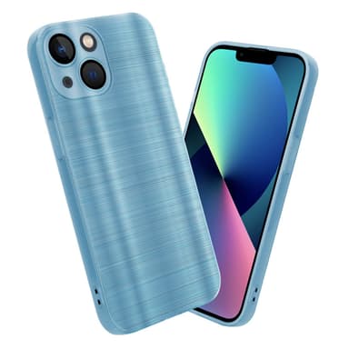 iPhone 14 PLUS Silikondeksel Beskyttelse (turkis)