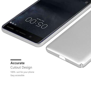 Deksel Nokia 3 2017 Case Cover (sølv)