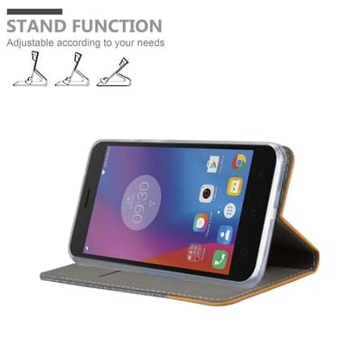 Lenovo K6 / K6 POWER lommebokdeksel etui (grå)