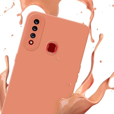 Samsung Galaxy A20s Deksel case (oransje)