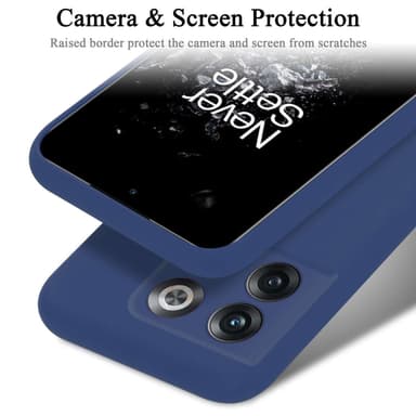 OnePlus 10T / ACE PRO silikondeksel case (Blå)