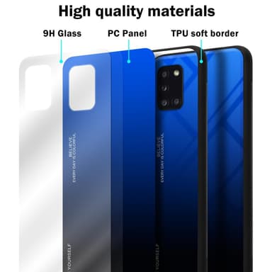Deksel Samsung Galaxy A31 Case Cover (svart)