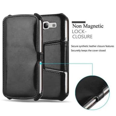 Samsung Galaxy S3 / S3 NEO lommebokdeksel case (svart)
